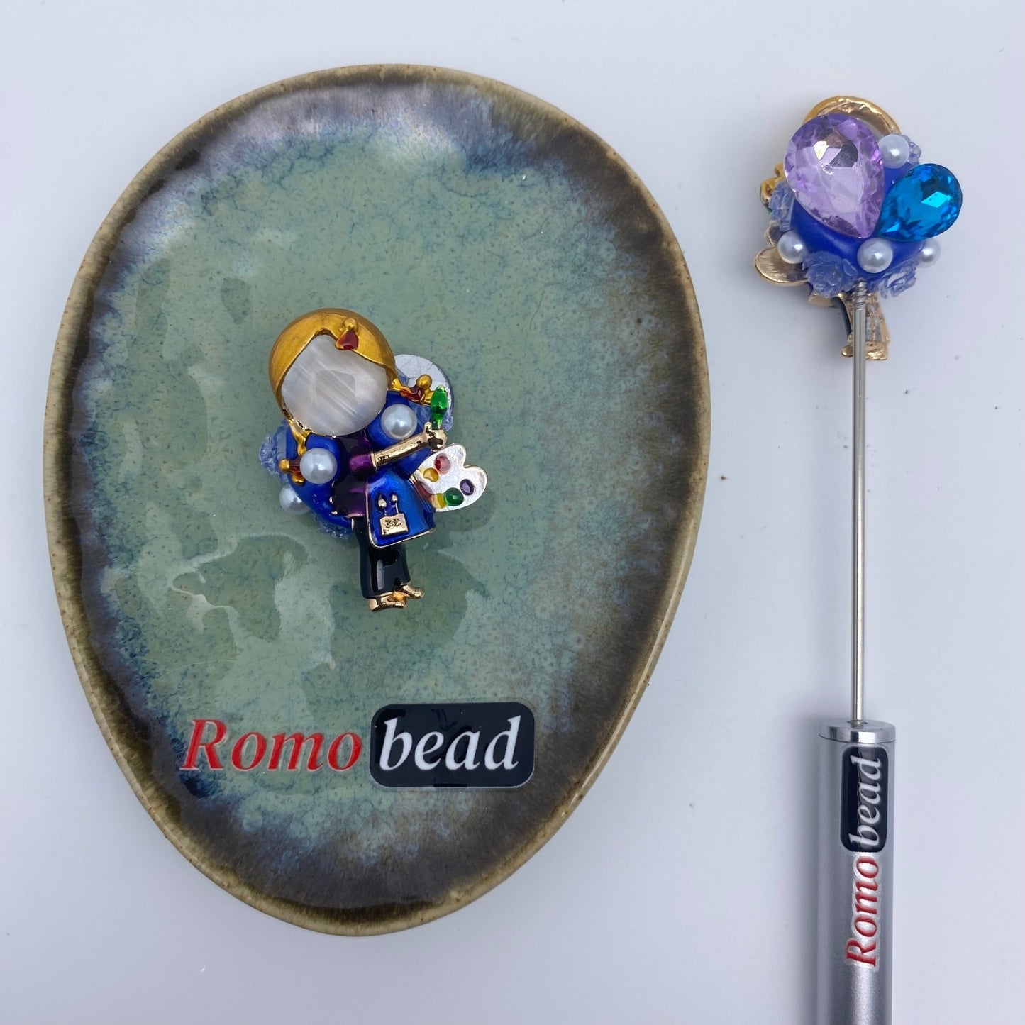 178. supper fancy beads - Romo bead