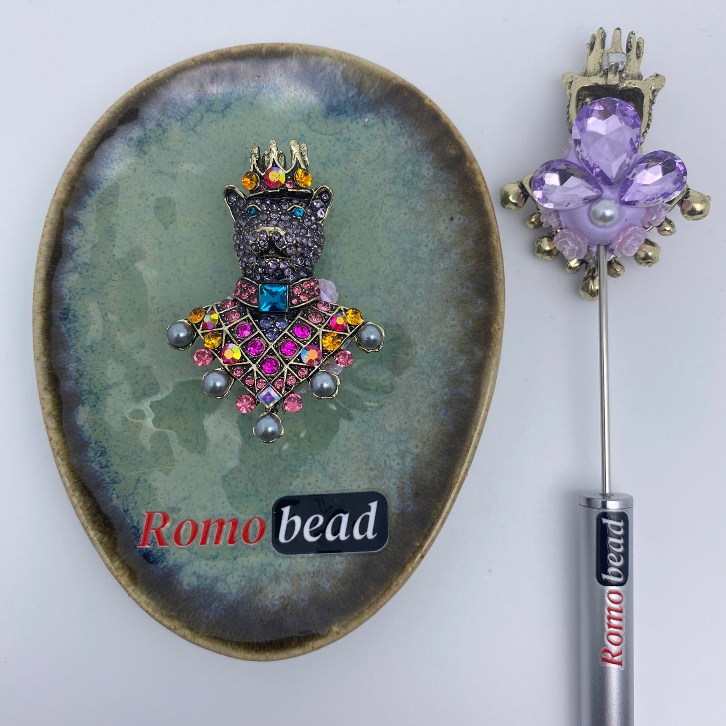 197. supper fancy beads - Romo bead