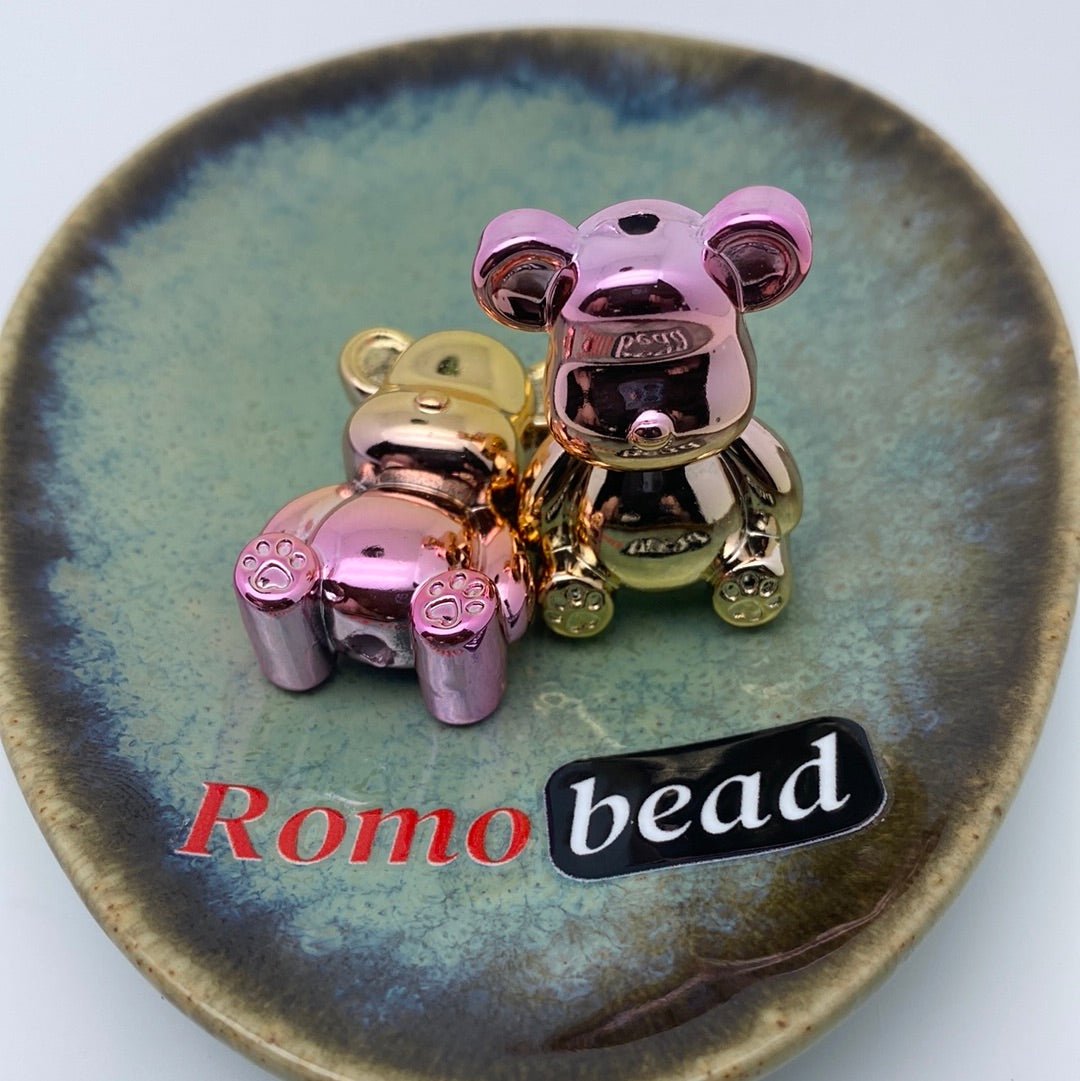 37. Shiny omber Uv bear beads - Romo bead