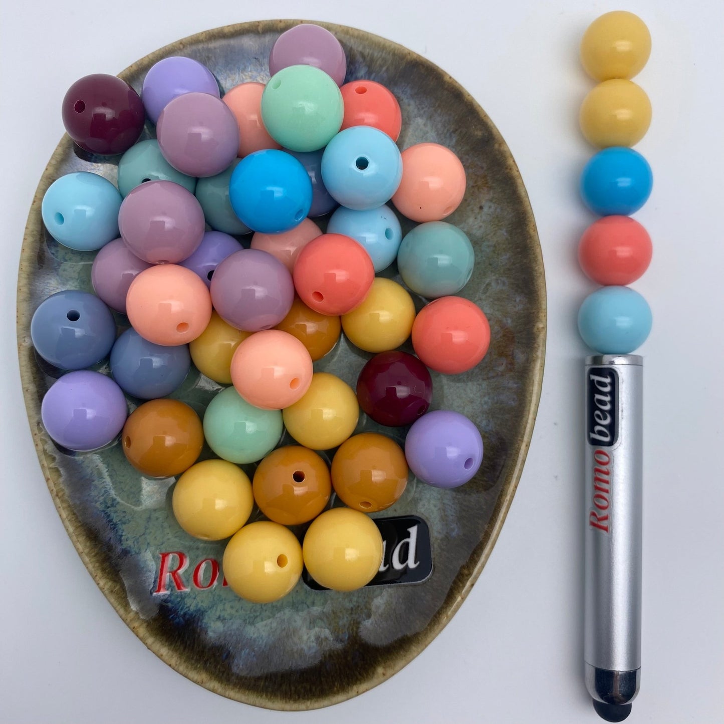 96. round beads - Romo bead
