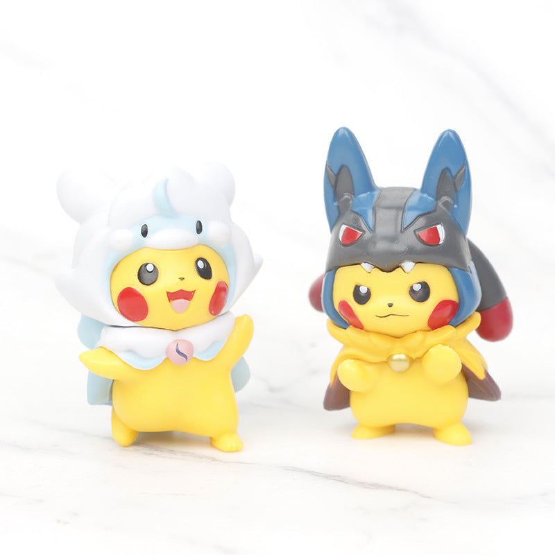 In stock, 7 drag Pikachu Pokemon, Charizard, bat anime figures, ornaments, gachapon claw machines