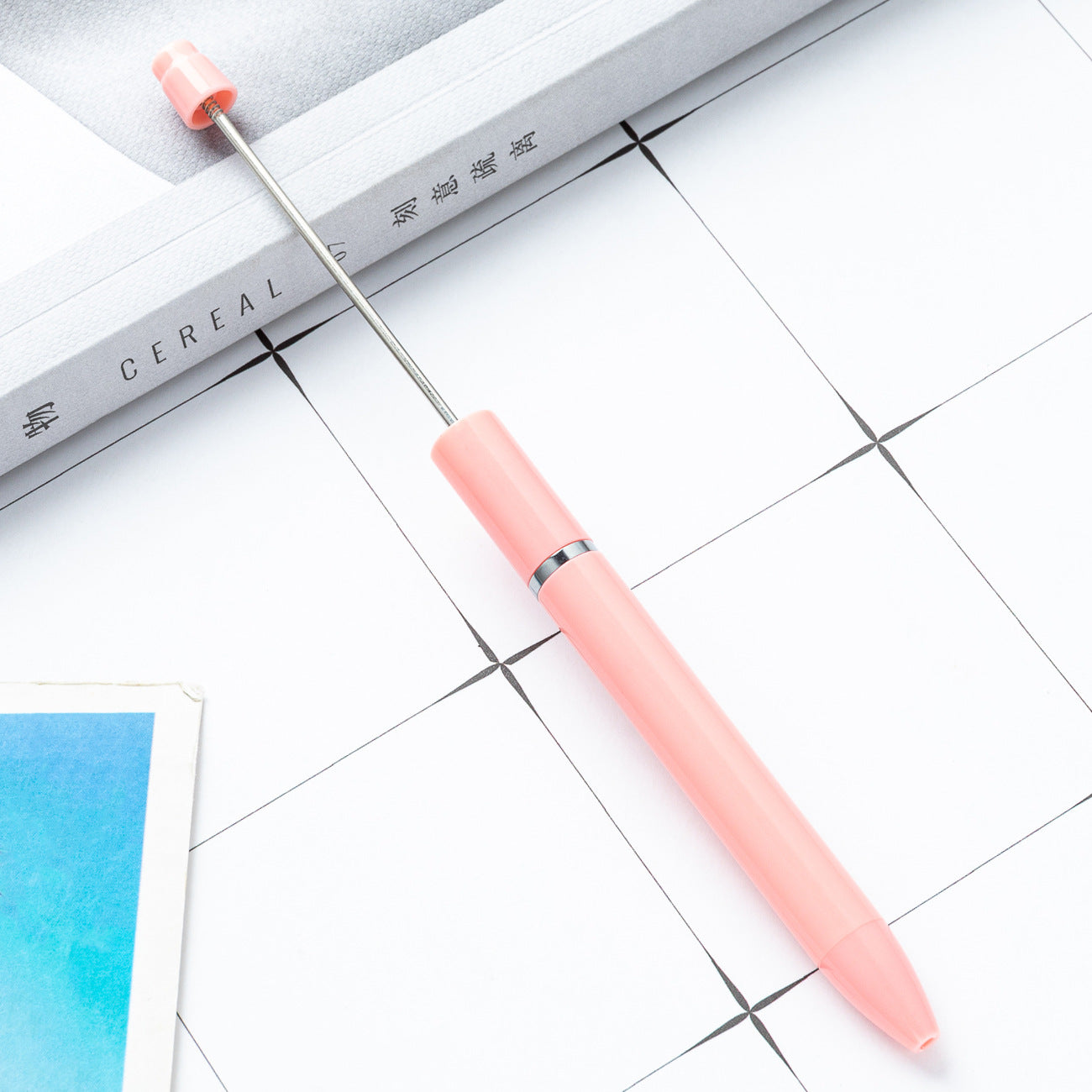 DIY Plastic Ballpoint Pen - Handmade Beaded Printable Personalized Pen Wholesale