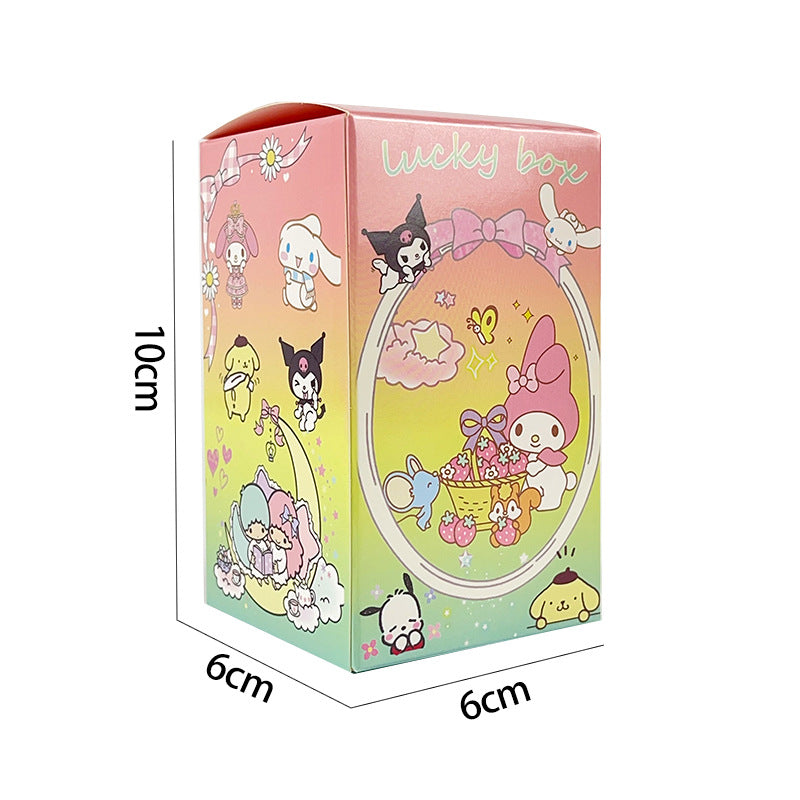 Ocean Swimming Circle Melody 6 Kulomi Twin Star Melody Cinnamon Dog Sanrio Doll Ornaments