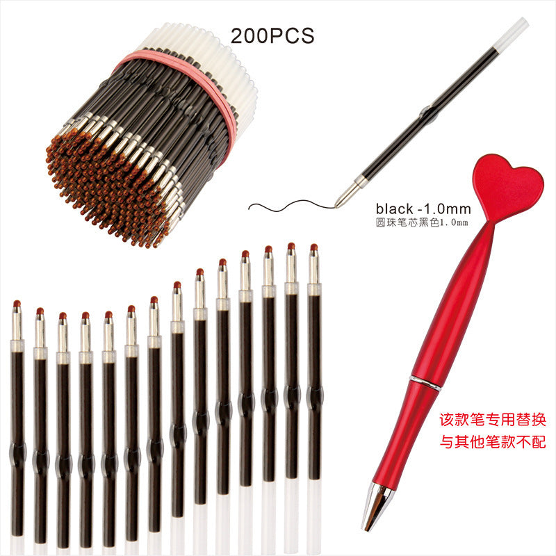 Ballpoint pen replacement core, ballpoint pen refill, gel pen refill, touch screen pen replacement core, smooth writing source, manufacturer in stock