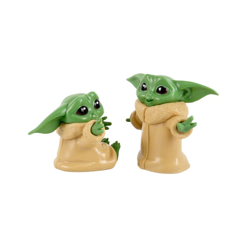 Yoda The Mandalorian, Star Wars Baby Yoda Baby BabyYoda Doll Car Cake Ornament