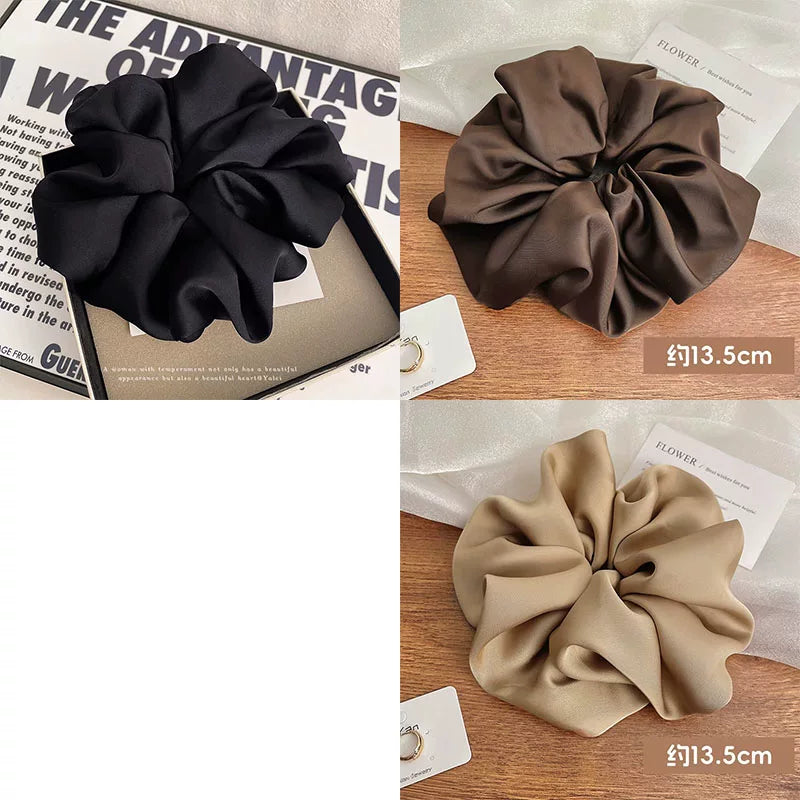 Large Intestine Hair Tie for Women 2026 New Korean Style High-End Fashionable Hair Tie Hair Flower Hairband
