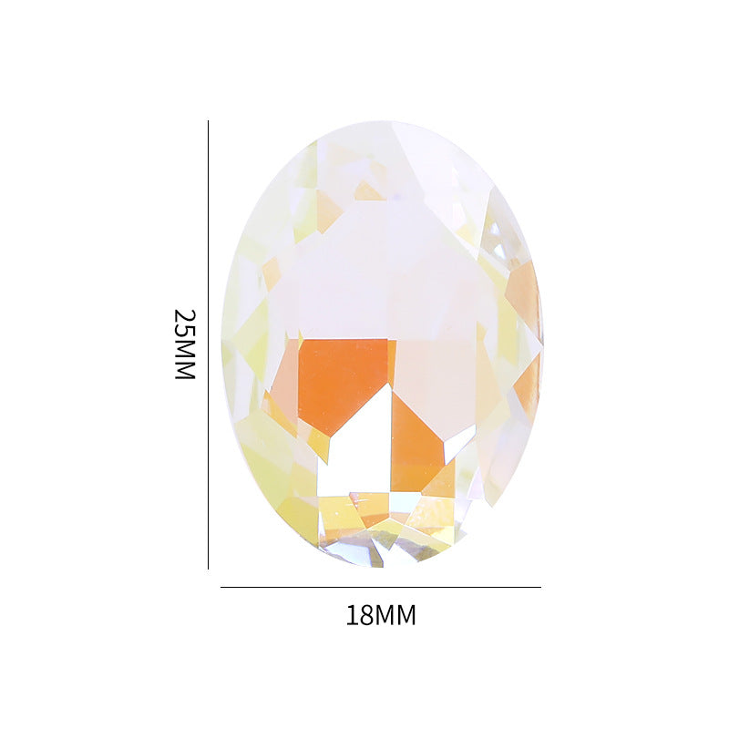 Direct supply of oval, pointed-bottom, special-shaped diamonds, phone cases, diamonds, shoes, bags, clothing, accessories, pointed sole oval diamonds