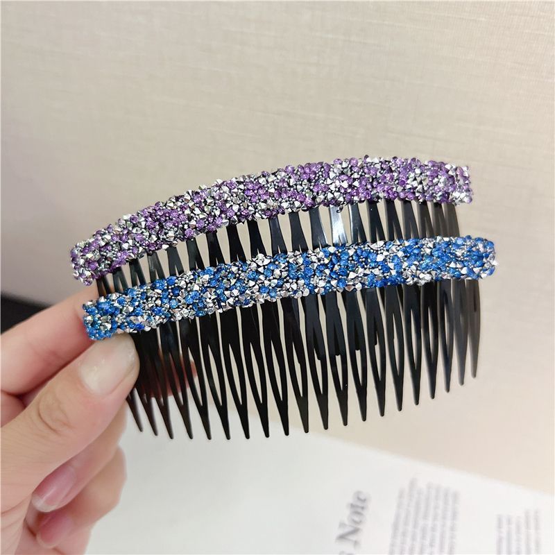 Elegant hair comb 2025 spring/summer new arrival - flyaway hair tamer, bangs hair clip, headwear, non-slip updo comb, hair accessories