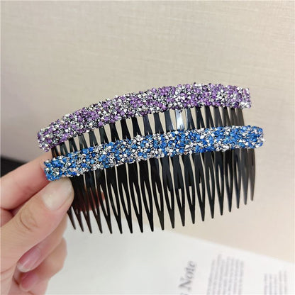 Elegant hair comb 2025 spring/summer new arrival - flyaway hair tamer, bangs hair clip, headwear, non-slip updo comb, hair accessories
