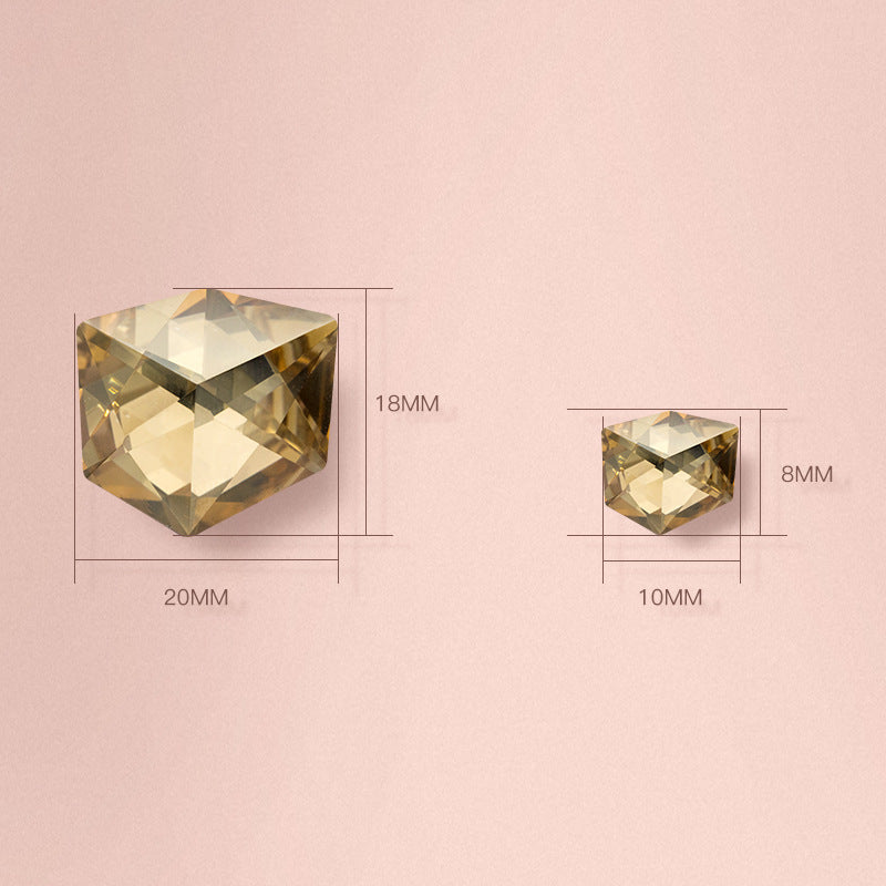 K9 Nail New Pointed Base Ice Cube Crystal Diamond Nail Stickers Diamond DIY Accessories Nail Art Accessories Nail Stickers