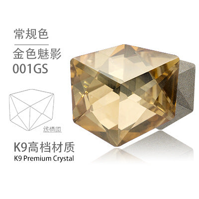K9 Nail New Pointed Base Ice Cube Crystal Diamond Nail Stickers Diamond DIY Accessories Nail Art Accessories Nail Stickers