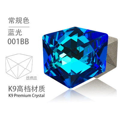 K9 Nail New Pointed Base Ice Cube Crystal Diamond Nail Stickers Diamond DIY Accessories Nail Art Accessories Nail Stickers