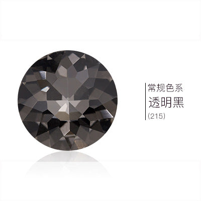 Pointed base round gemstone flower rhinestone phone case diamond material clothing accessories jewelry decoration irregular pointed base nail diamond