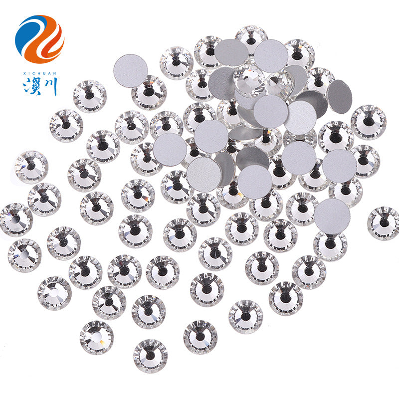 Source of origin: round flat-bottom drill, nail art drill, mobile phone accessories, phone case, apparel, rhinestone material, nail flat bottom drill