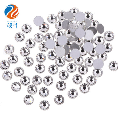 Source of origin: round flat-bottom drill, nail art drill, mobile phone accessories, phone case, apparel, rhinestone material, nail flat bottom drill