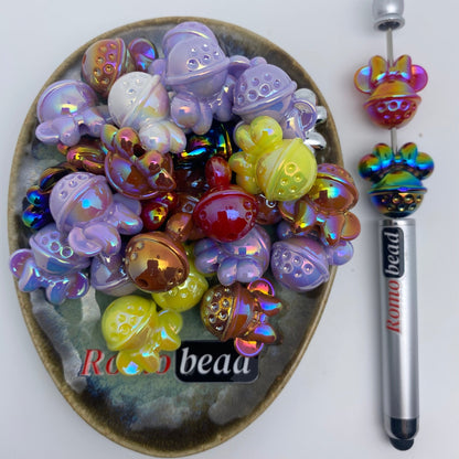 107. mickey head uv beads - Romo bead