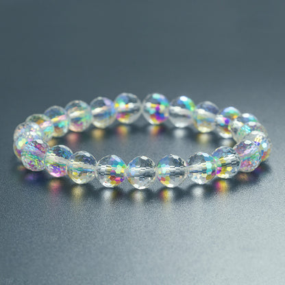 Factory direct sales of crystal, glass disco balls, DIY jewelry accessories, bracelets, beads, glass flat beads, wholesale