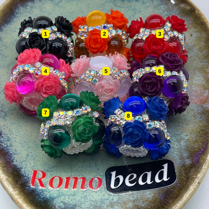 [2] Fancy Round Beads for DIY Pen - KeyChain Phone Chain Crafty Accessories