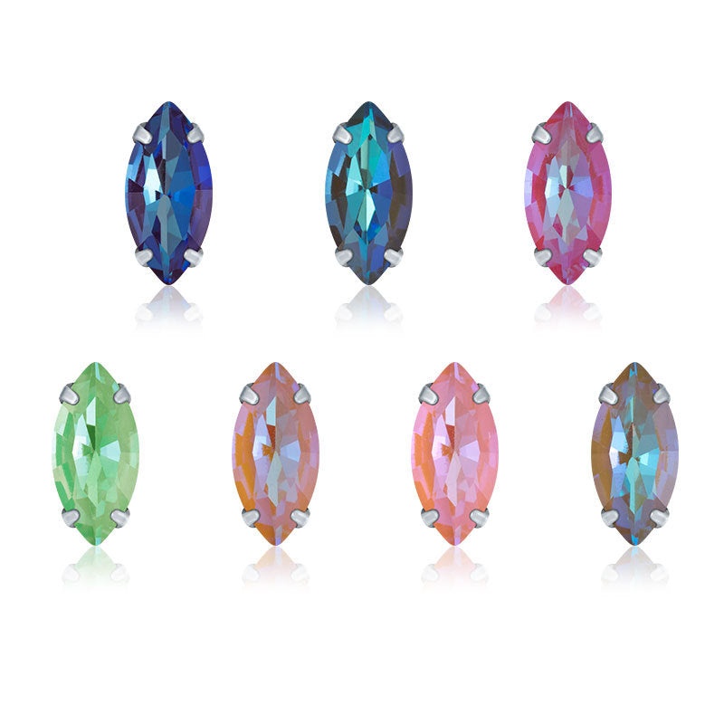 Xichuan factory direct sales, horse eye hollow claw drill, hand-sewn drill DIY accessories, clothing and shoe material accessories