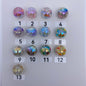 117. round 18mm water beads uv - Romo bead