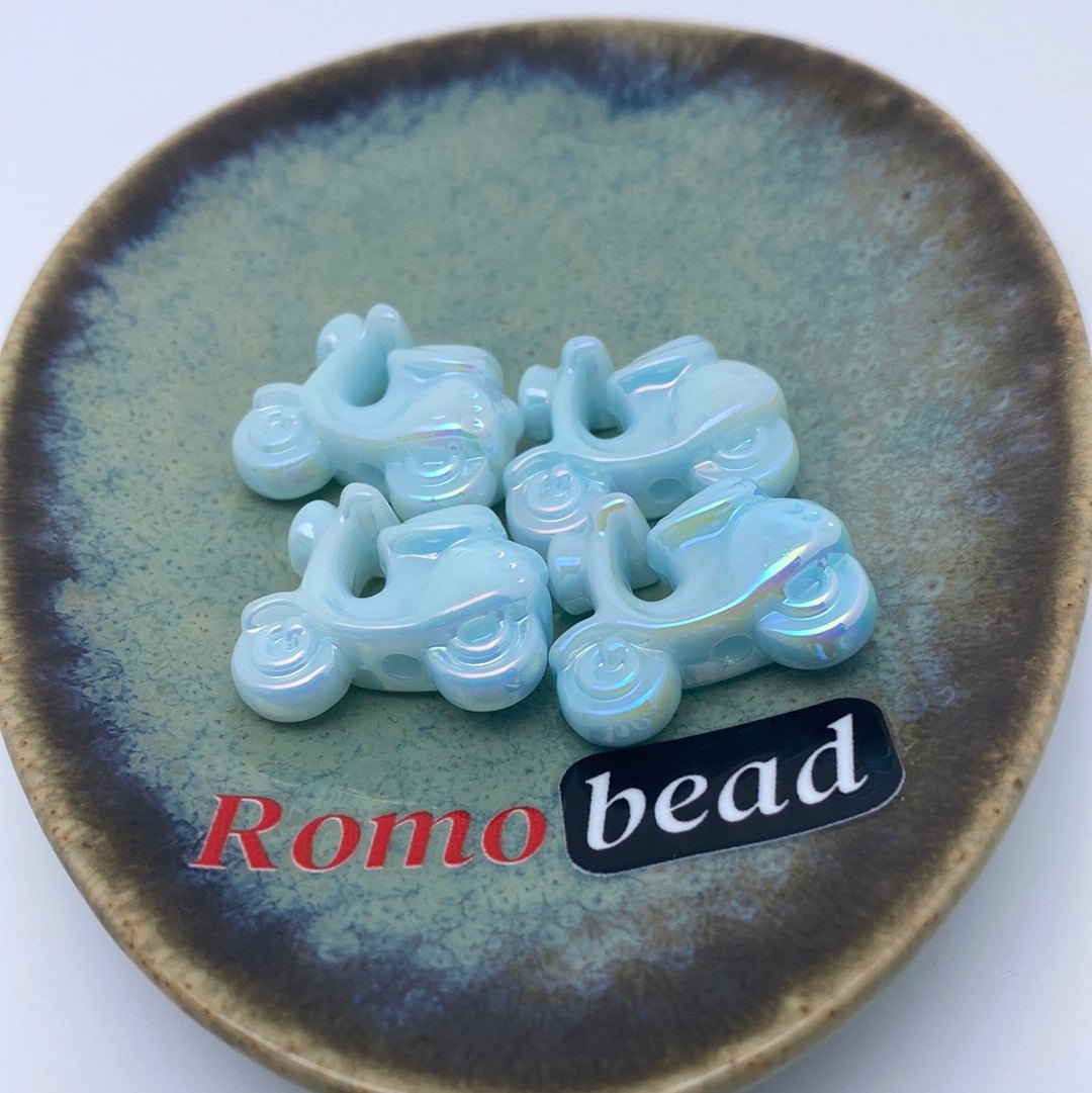 12. motor bike beads - Romo bead