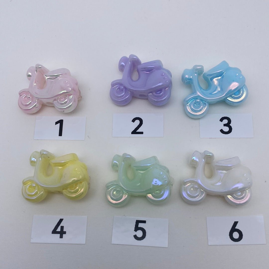 12. motor bike beads - Romo bead