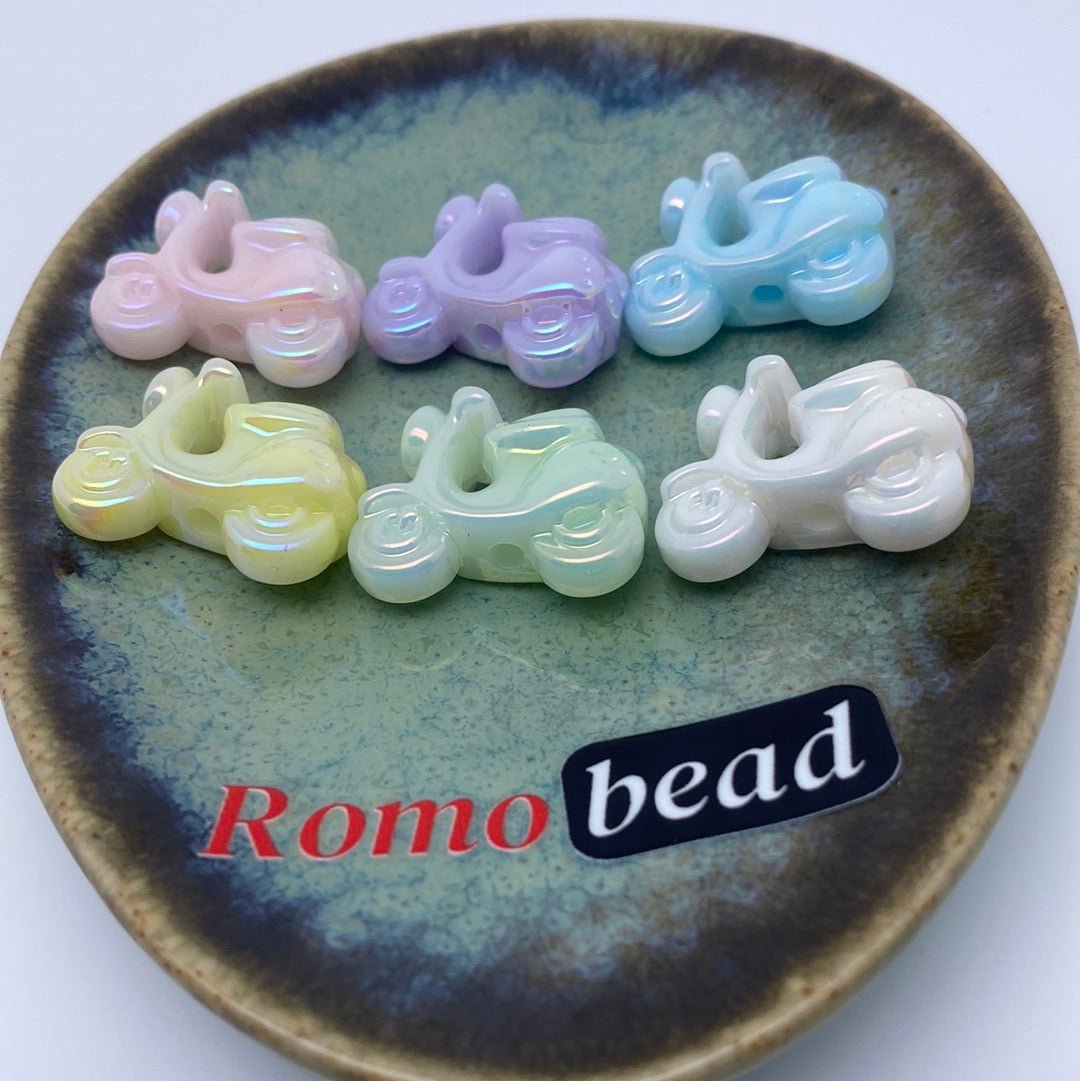 12. motor bike beads - Romo bead