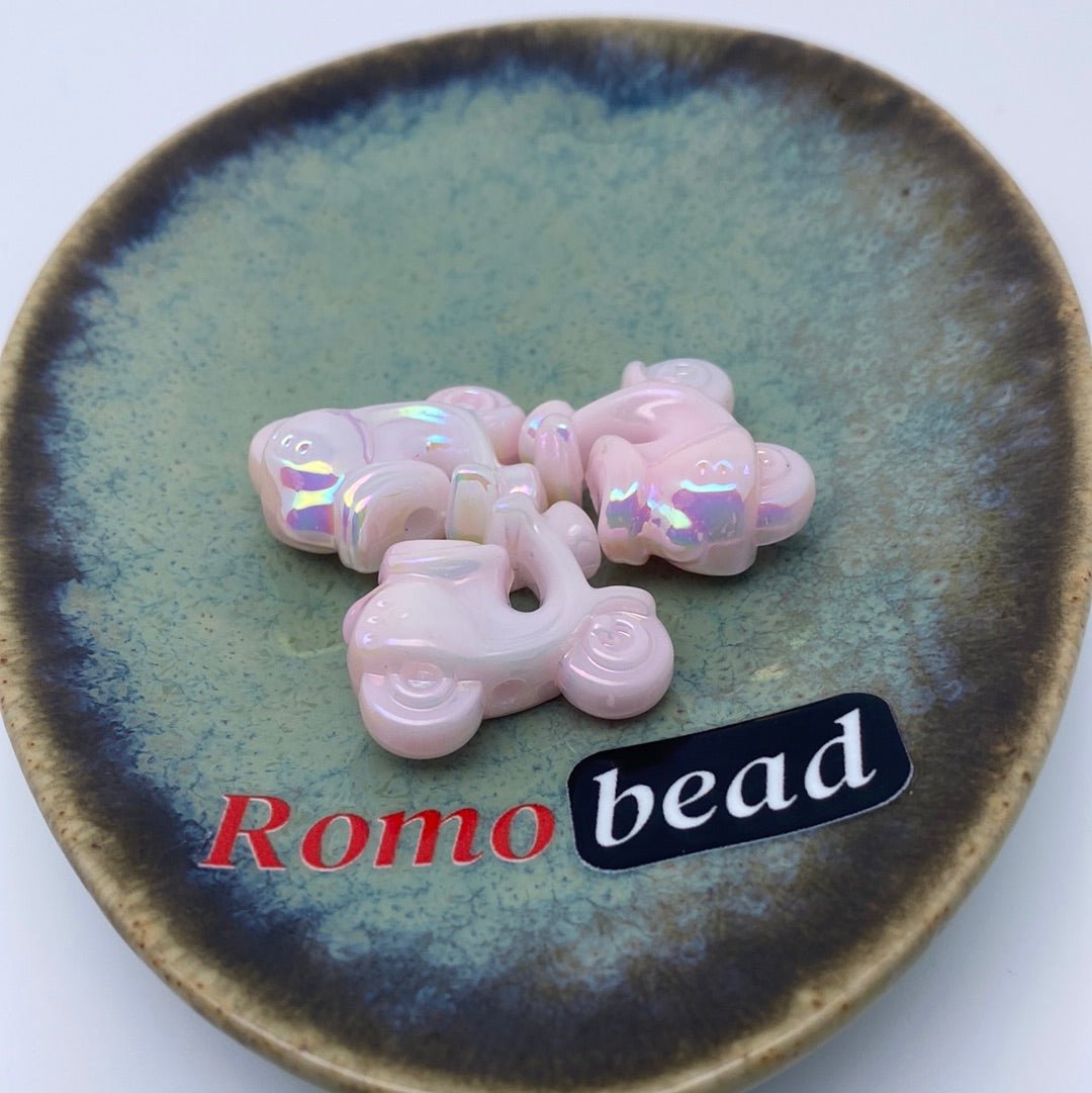 12. motor bike beads - Romo bead