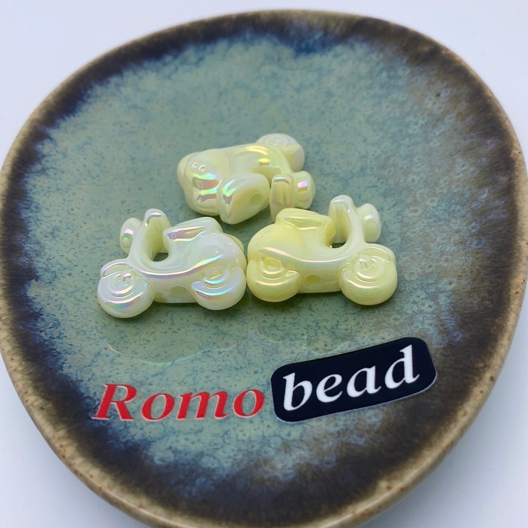 12. motor bike beads - Romo bead