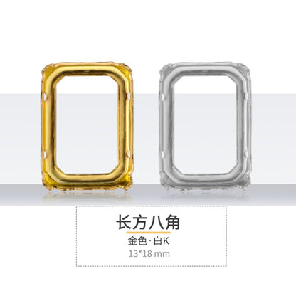 K9 diamond bottom support, hollow bottom support, white K gold hollow copper claw bottom support, hand sewing bottom support, clothing, shoes, bags, accessories