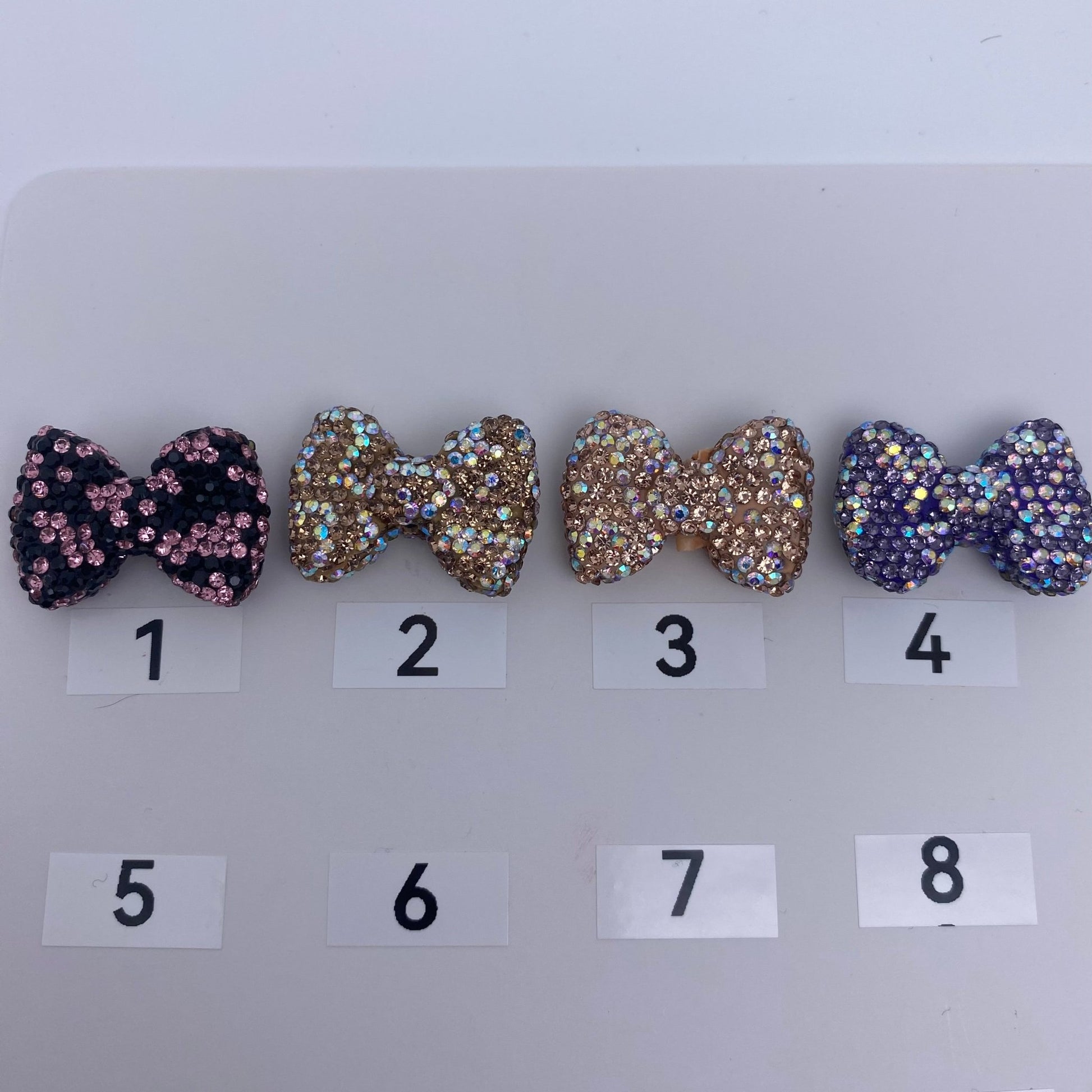 141. rhinestone bow beads fancy - Romo bead