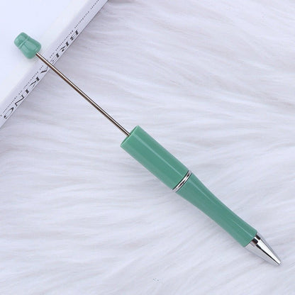 New Beaded Ballpoint Pens Plastic Beadable Pens Wedding Favors Birthday Party Gifts Student Stationery Pens