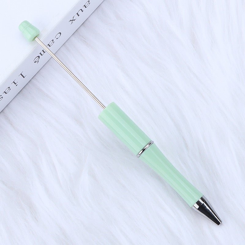 New Beaded Ballpoint Pens Plastic Beadable Pens Wedding Favors Birthday Party Gifts Student Stationery Pens