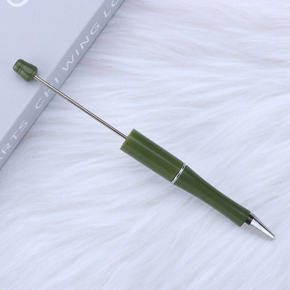 New Beaded Ballpoint Pens Plastic Beadable Pens Wedding Favors Birthday Party Gifts Student Stationery Pens