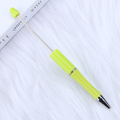 New Beaded Ballpoint Pens Plastic Beadable Pens Wedding Favors Birthday Party Gifts Student Stationery Pens