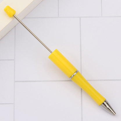 New Beaded Ballpoint Pens Plastic Beadable Pens Wedding Favors Birthday Party Gifts Student Stationery Pens