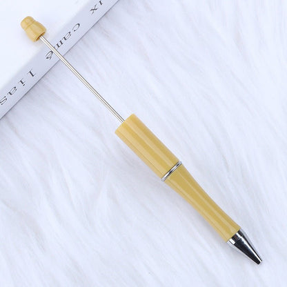 New Beaded Ballpoint Pens Plastic Beadable Pens Wedding Favors Birthday Party Gifts Student Stationery Pens