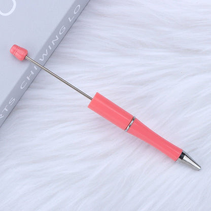 New Beaded Ballpoint Pens Plastic Beadable Pens Wedding Favors Birthday Party Gifts Student Stationery Pens