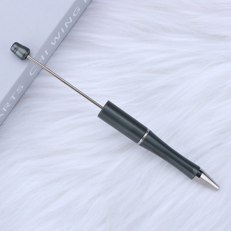 New Beaded Ballpoint Pens Plastic Beadable Pens Wedding Favors Birthday Party Gifts Student Stationery Pens