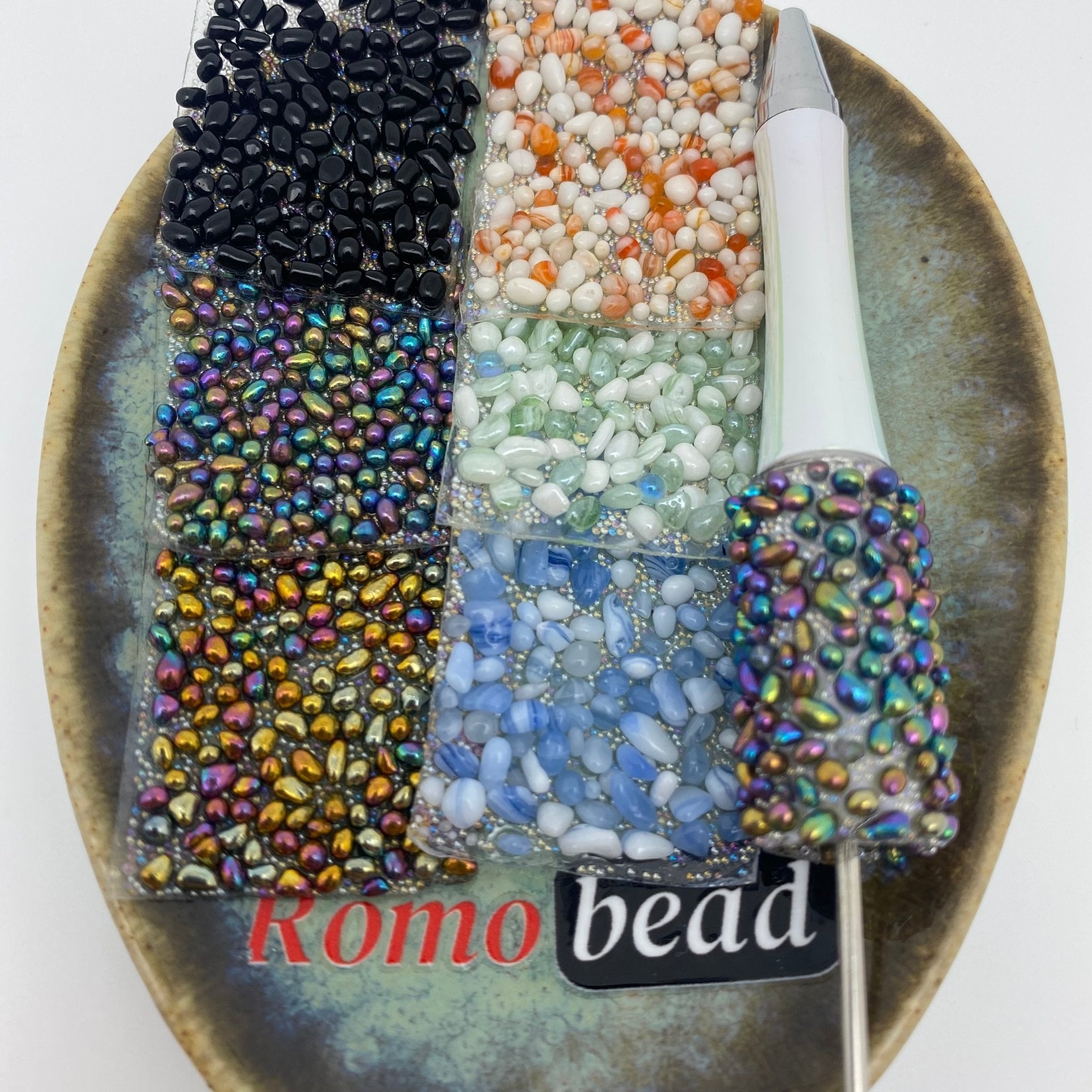 154B.Wrap Sheet for pen - Romo bead