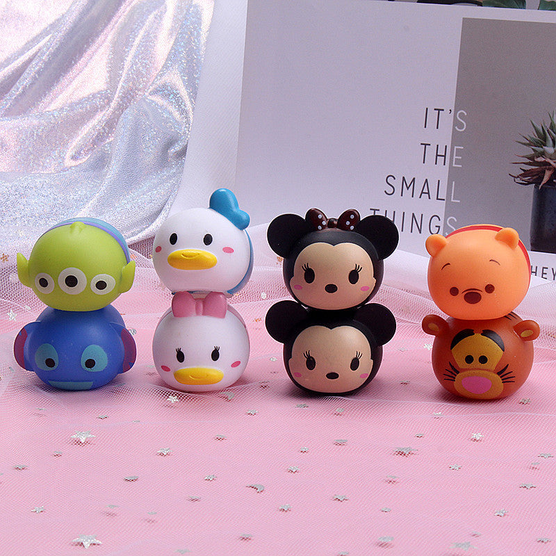 Enamel Jenga Critter Set 8 Pieces Cartoon Critter 8 Pieces Mickey Stizi Cake Ornament