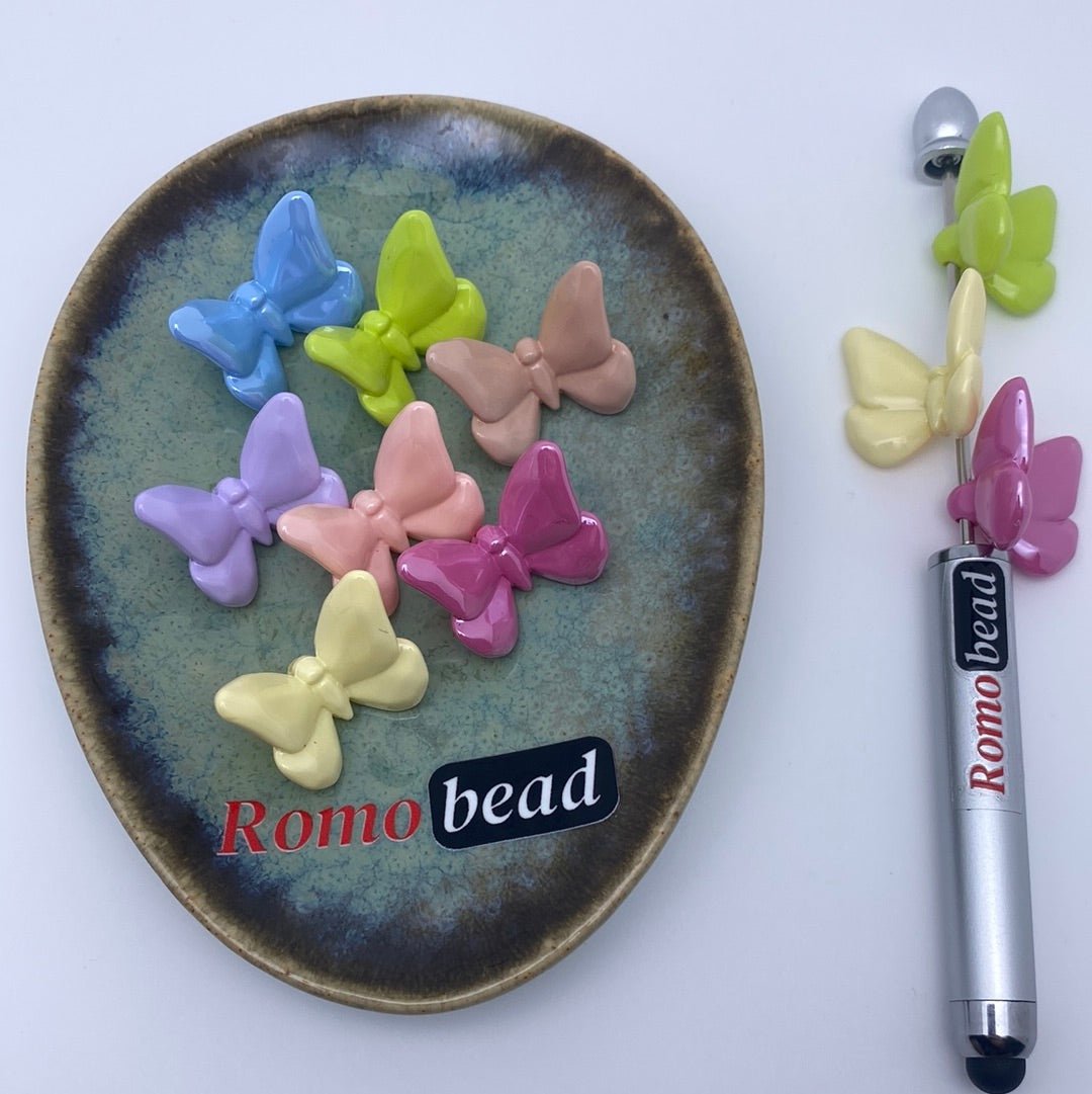 16. butterfly beads - Romo bead