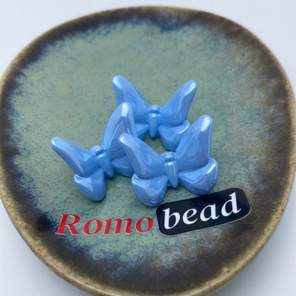 16. butterfly beads - Romo bead