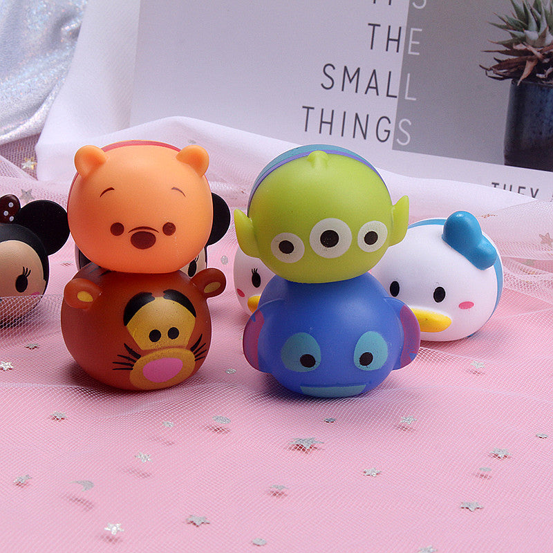 Enamel Jenga Critter Set 8 Pieces Cartoon Critter 8 Pieces Mickey Stizi Cake Ornament