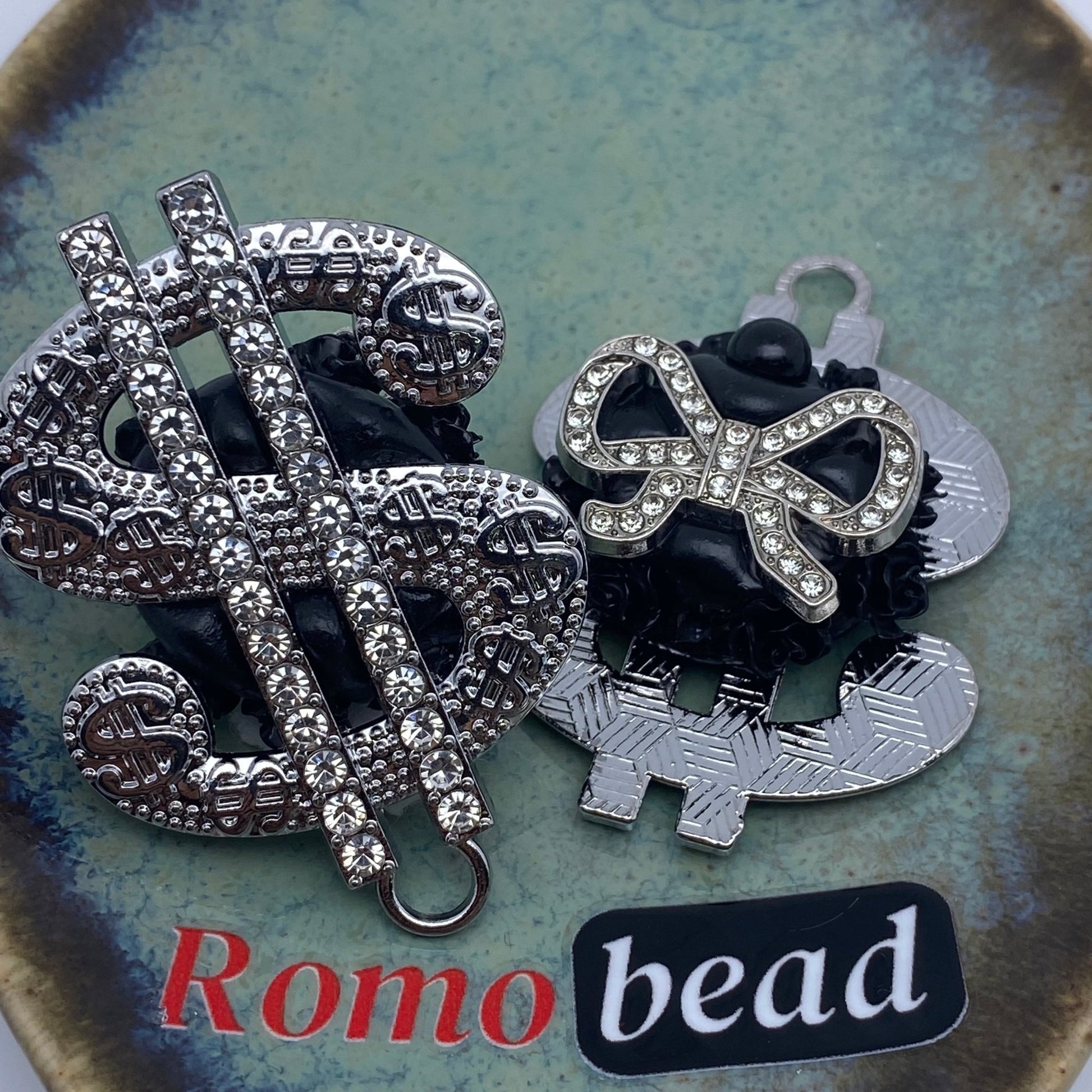 162. supper fancy beads - Romo bead