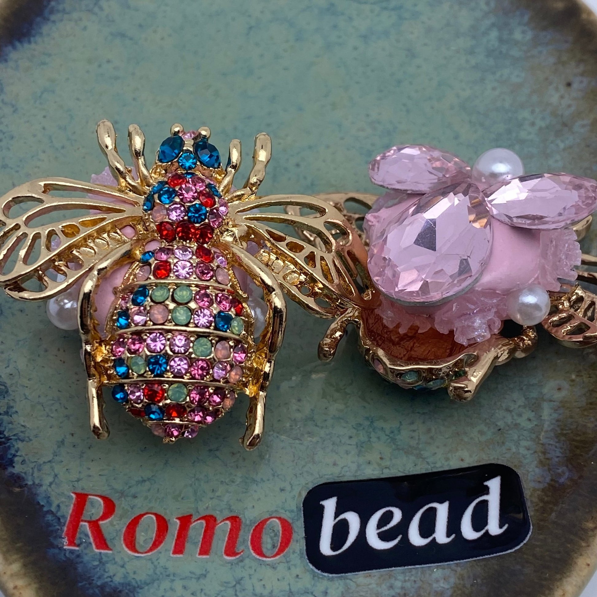 164. supper fancy beads - Romo bead