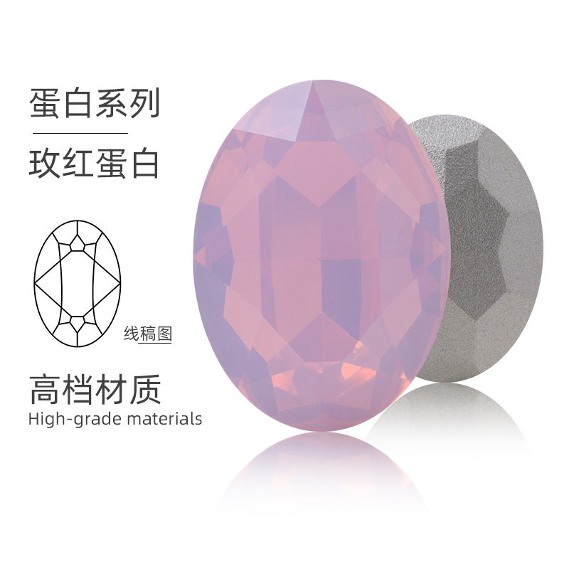 Direct supply of oval, pointed-bottom, special-shaped diamonds, phone cases, diamonds, shoes, bags, clothing, accessories, pointed sole oval diamonds