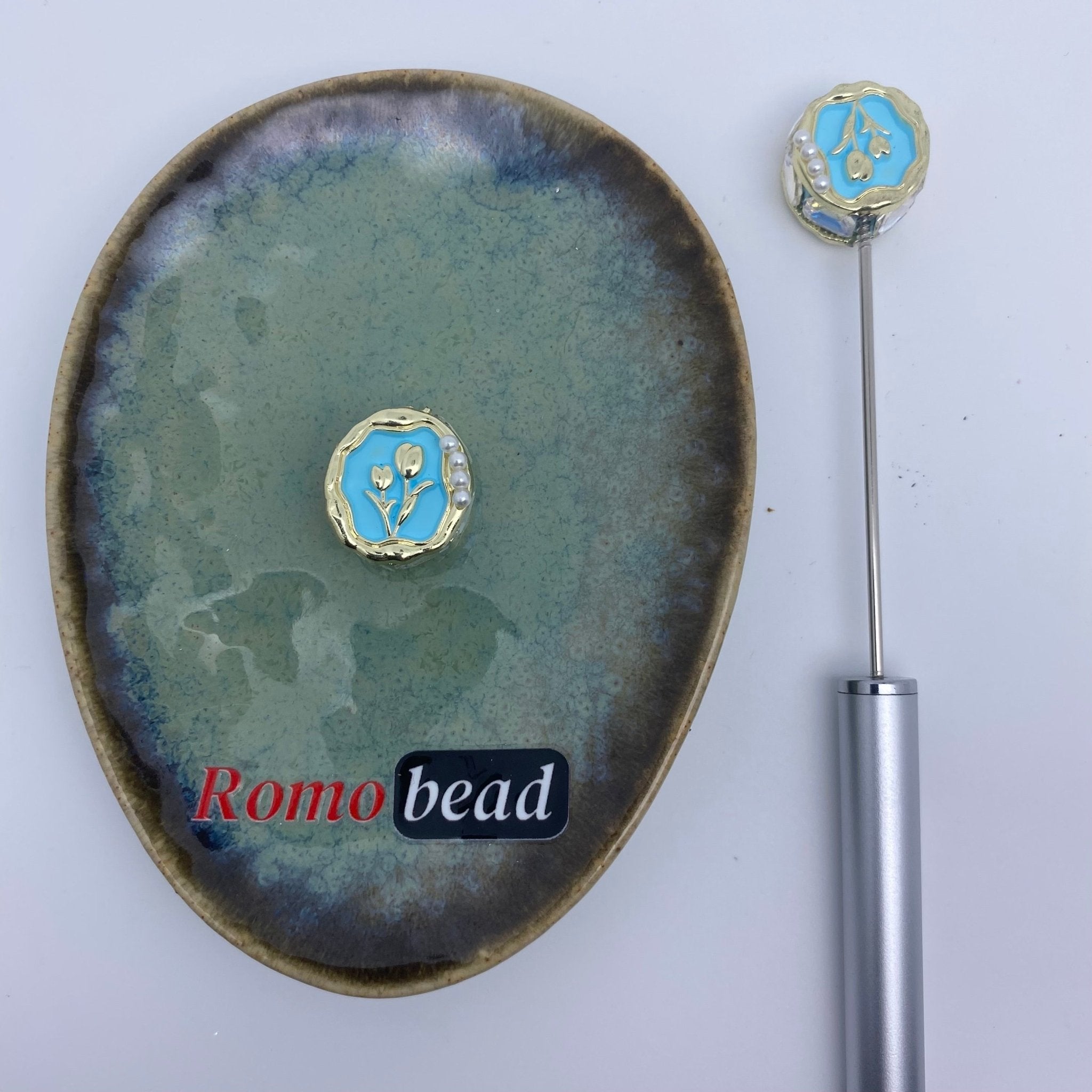 179. supper fancy beads - Romo bead