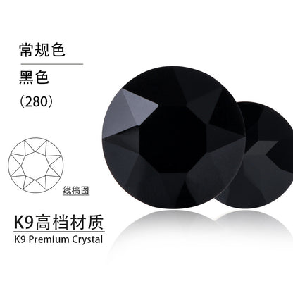 Cross-border K9 gemstone flower crystal glass special-shaped rhinestone headband, phone case crystal accessories, nail art diamond gemstone flower diamond beads