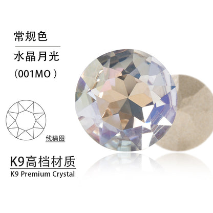 Cross-border K9 gemstone flower crystal glass special-shaped rhinestone headband, phone case crystal accessories, nail art diamond gemstone flower diamond beads